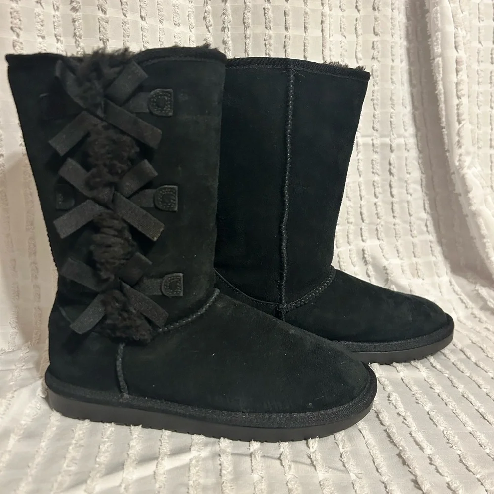 Ugg Koolaburra Big Kid's Boots Size 5‎ Black